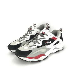 FILA Dad Sneaker Shoe Classic Black Red White